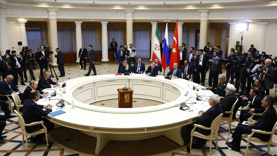 Soçi'de üçlü Suriye zirvesi