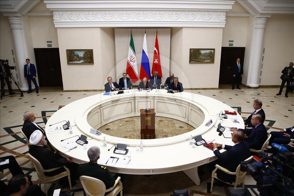 Turkish, Russian, Iranian presidents meet in Sochi