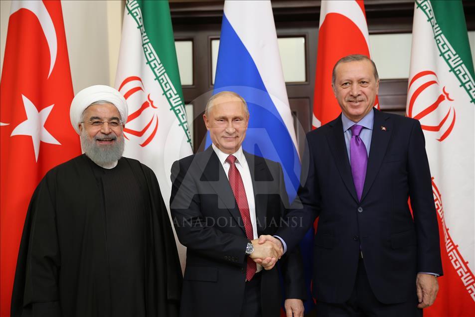 Soçi'de üçlü Suriye zirvesi