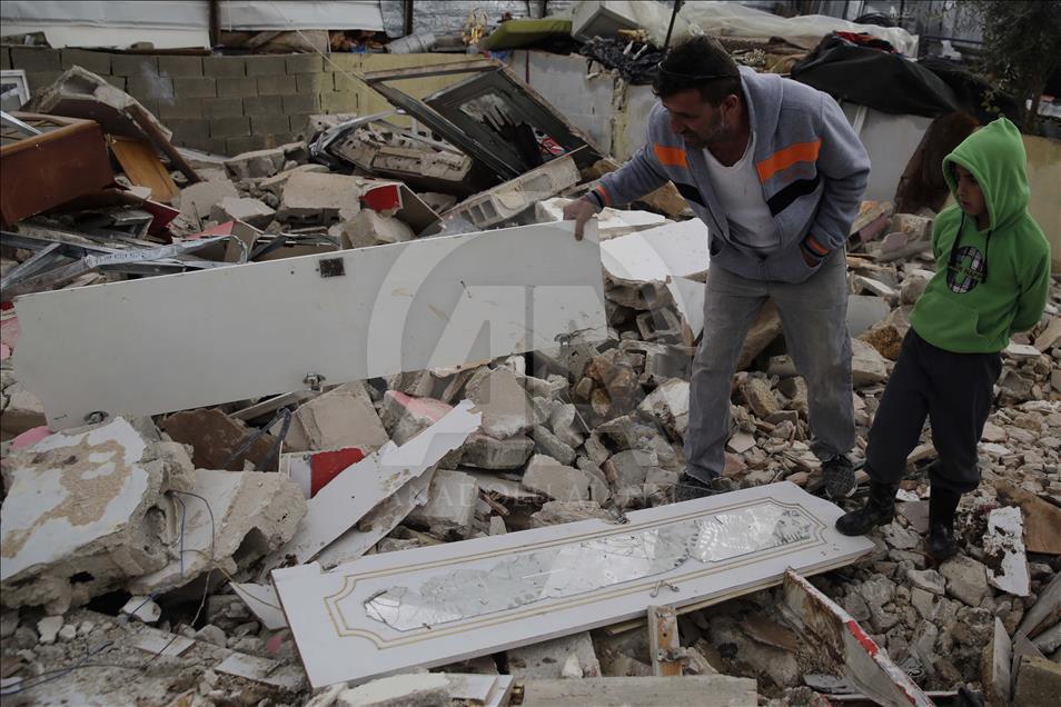 Israeli Army Demolishes Palestinian Homes - Anadolu Ajansı