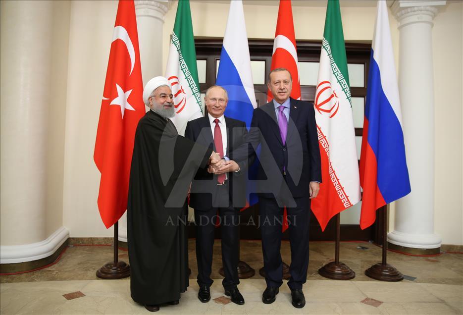 Soçi'de üçlü Suriye zirvesi