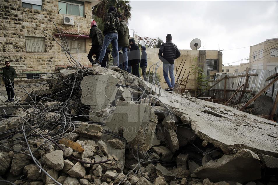 Israeli Army Demolishes Palestinian Homes - Anadolu Ajansı