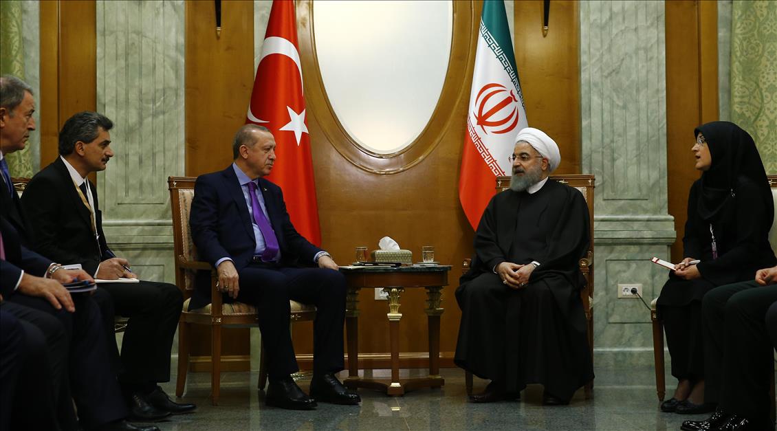 دیدار روسای جمهور ترکیه و ایران در سوچی