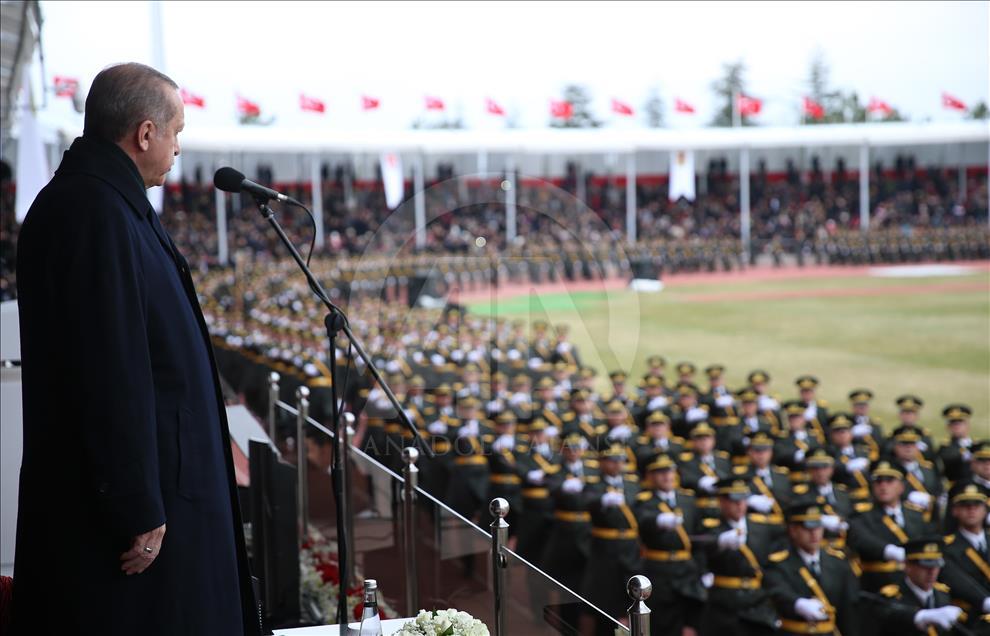 أردوغان: الجيش التركي ليس للارهابيين وإنما لتركيا وشعبها فقط 
