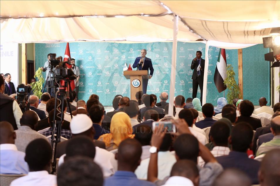 Kültür ve Turizm Bakanı Numan Kurtulmuş, Sudan'da