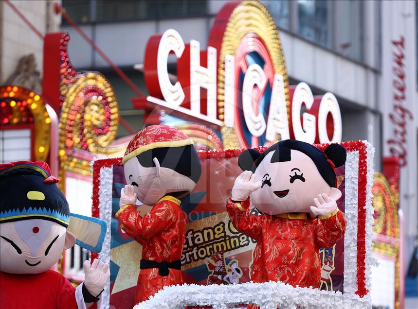 Desfile anual del Día de Acción de Gracias en Chicago Anadolu Ajansı