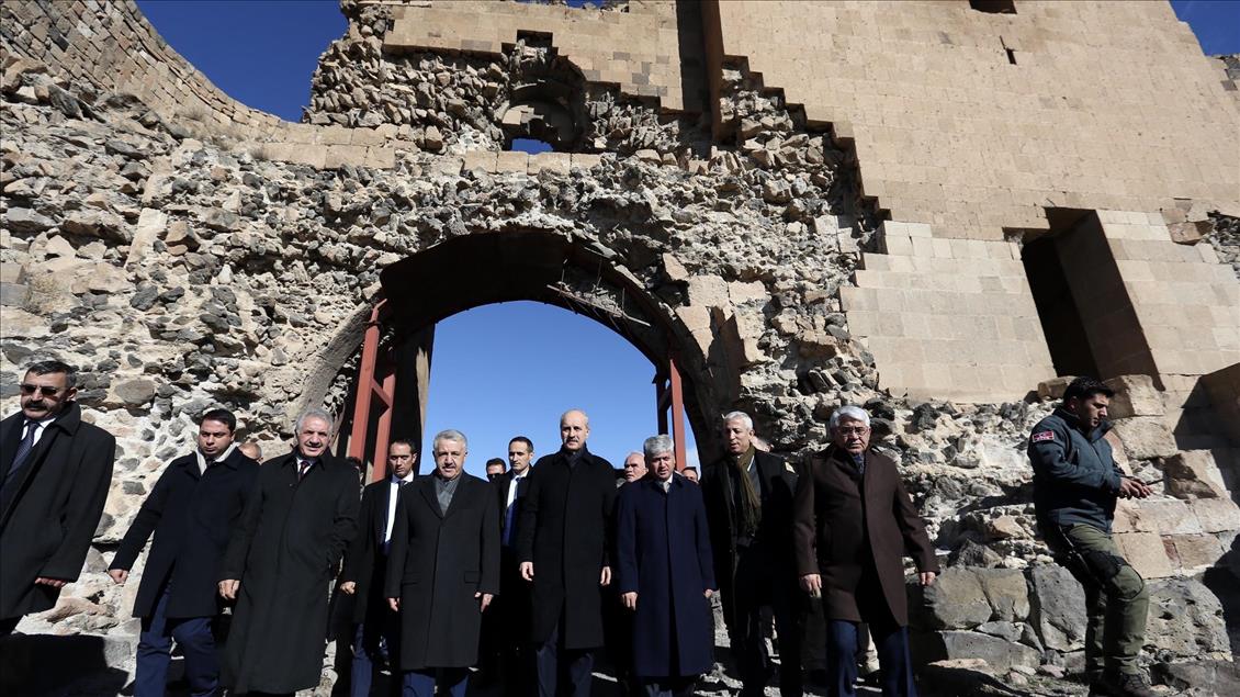 Bakan Arslan ve Kurtulmuş, Kars’ta