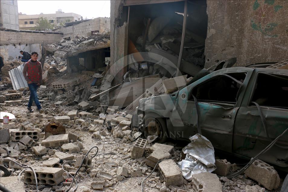 Doğu Guta'da son iki haftada 100'ü aşkın sivil öldü