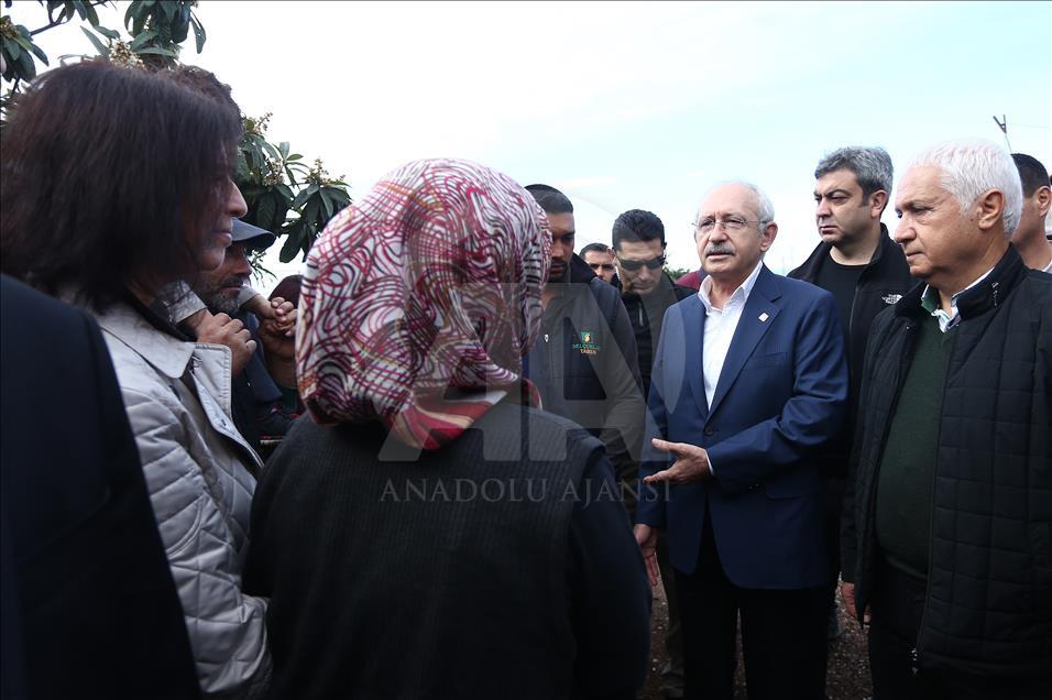 CHP Genel Başkanı Kılıçdaroğlu Antalya'da 