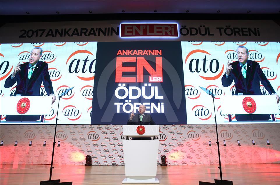 "Ankara'nın En'leri Ödül Töreni"