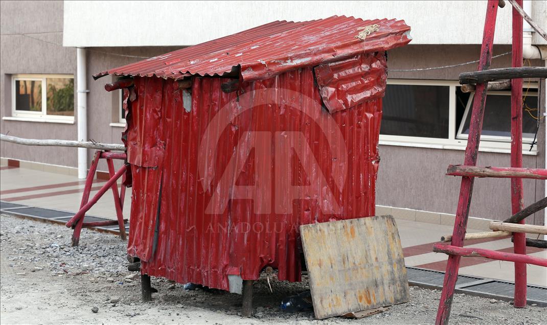 Etiyopya'da yoksulların yeni yaşam alanı teneke evler