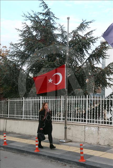 Turkey observes day of mourning for Egyptians