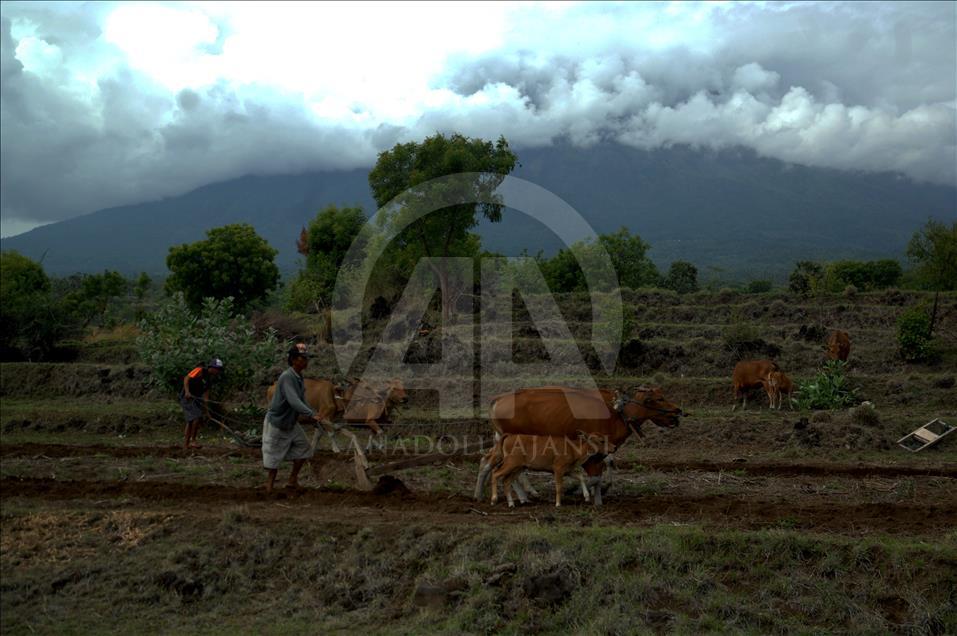 Vulkan Agung na indonezijskom ostrvu Bali izbacuje pepeo i dim