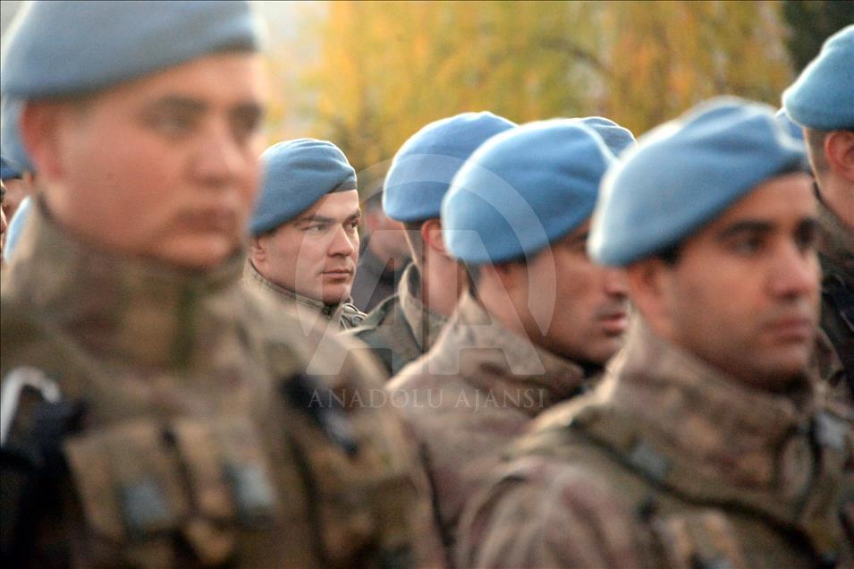 Komandolar El-Bab'a uğurlandı