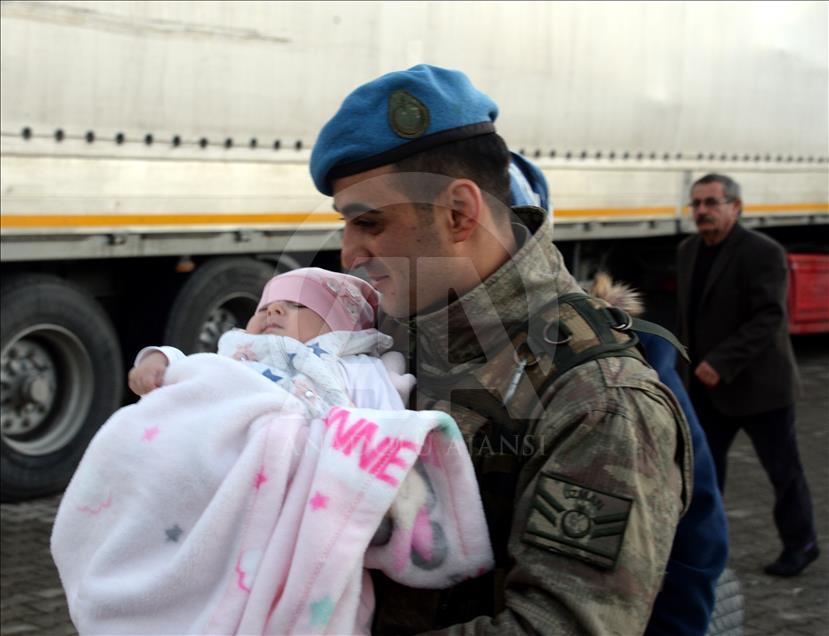 Komandolar El-Bab'a uğurlandı
