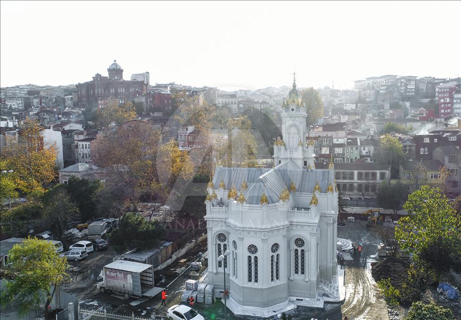 Istanbul's iconic Iron Church restored to former glory - Anadolu Ajansı