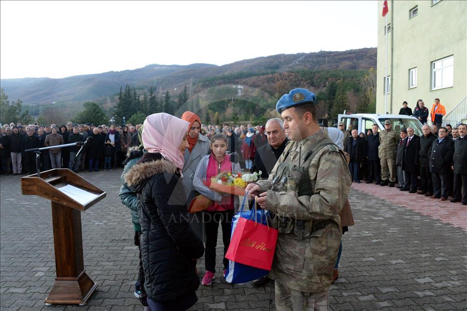 Komandolar El-Bab'a uğurlandı