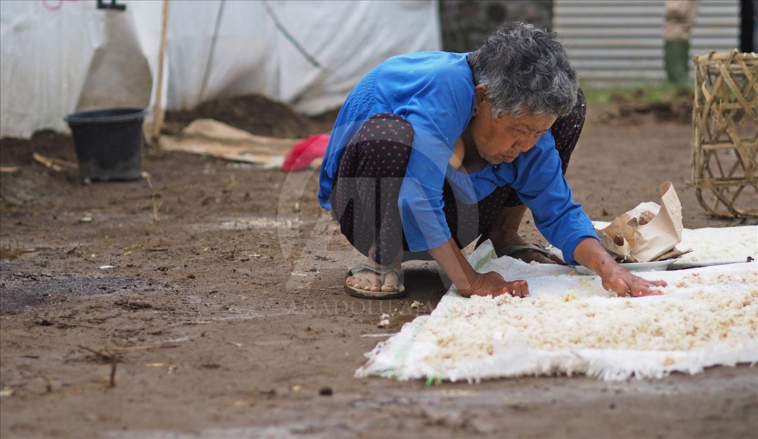 Bali Adası'nda Agung Yanardağı'ndaki volkanik hareketlilik