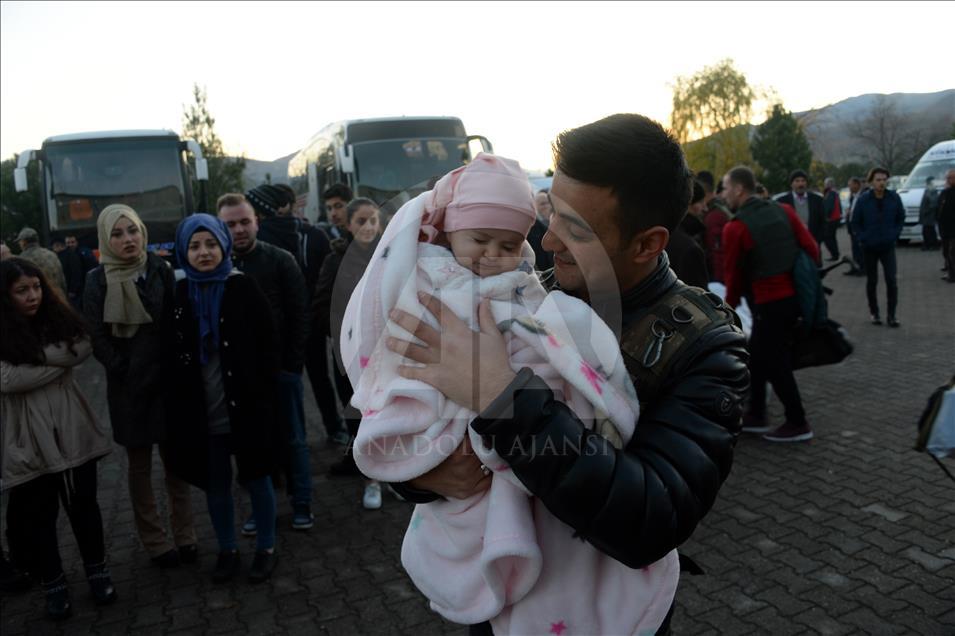 Komandolar El-Bab'a uğurlandı