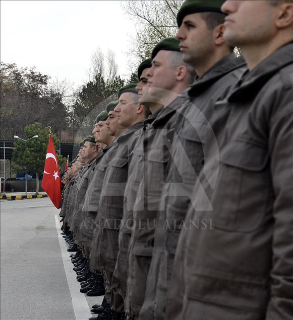Acemi erler yemin etti
