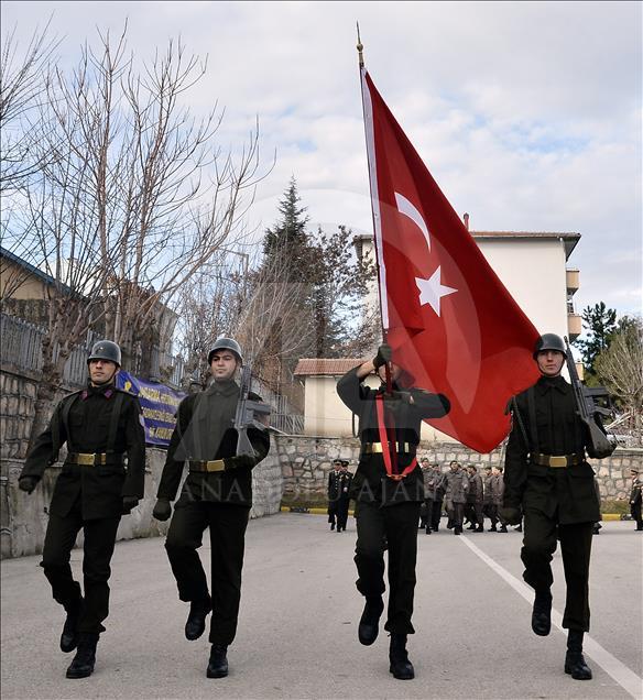 Acemi erler yemin etti