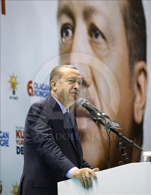 Cumhurbaşkanı ve AK Parti Genel Başkanı Erdoğan Iğdır'da