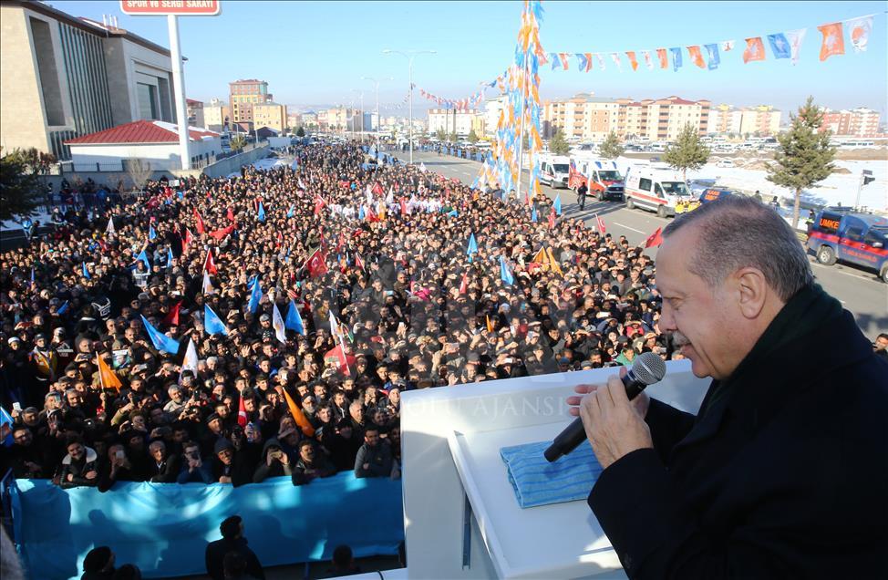 Cumhurbaşkanı Erdoğan Kars'ta