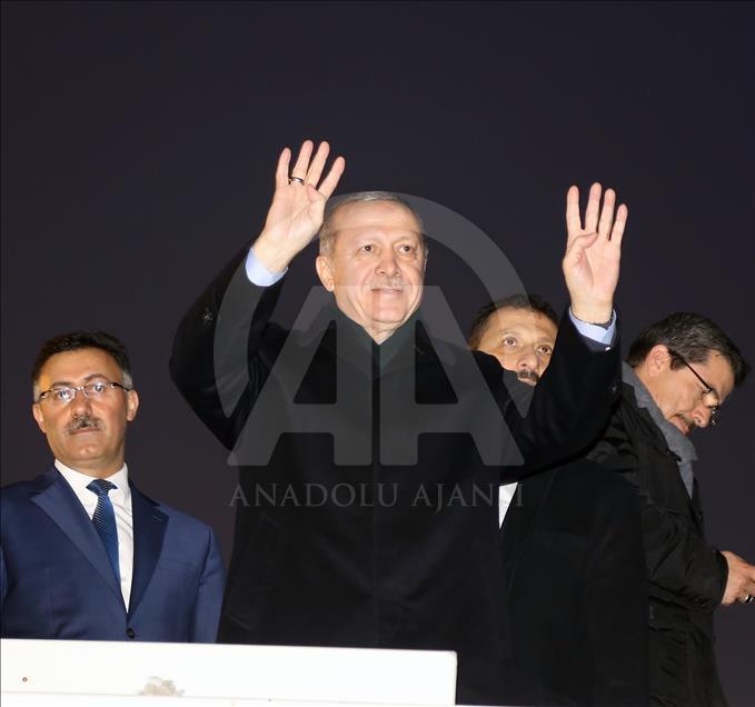 Cumhurbaşkanı Erdoğan Iğdır'da