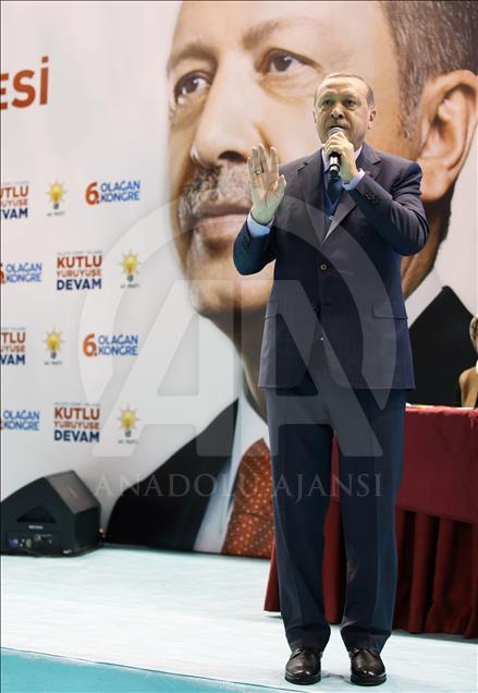 Cumhurbaşkanı ve AK Parti Genel Başkanı Erdoğan Iğdır'da