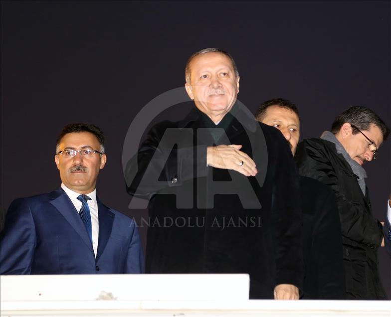 Cumhurbaşkanı Erdoğan Iğdır'da