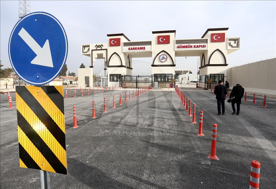 Karkamış Gümrük Kapısı'nda taşınma çalışmaları başladı