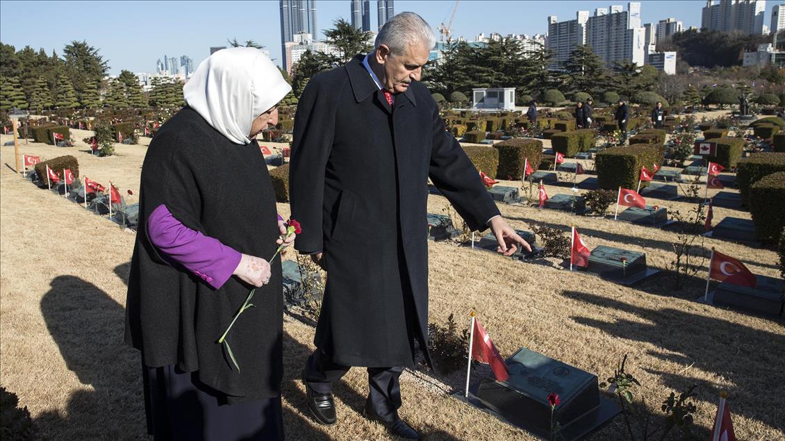 Başbakan Binali Yıldırım Kore'de