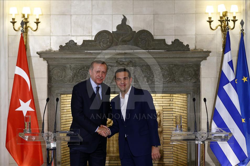 Cumhurbaşkanı Erdoğan Yunanistan'da