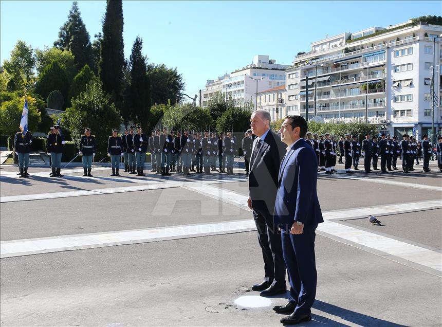 Cumhurbaşkanı Erdoğan Yunanistan'da
