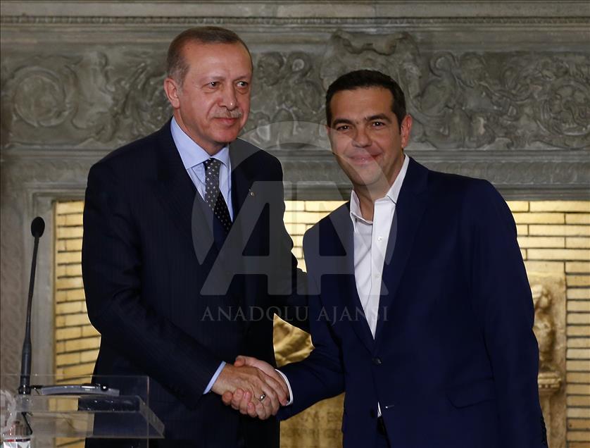 Cumhurbaşkanı Erdoğan Yunanistan'da