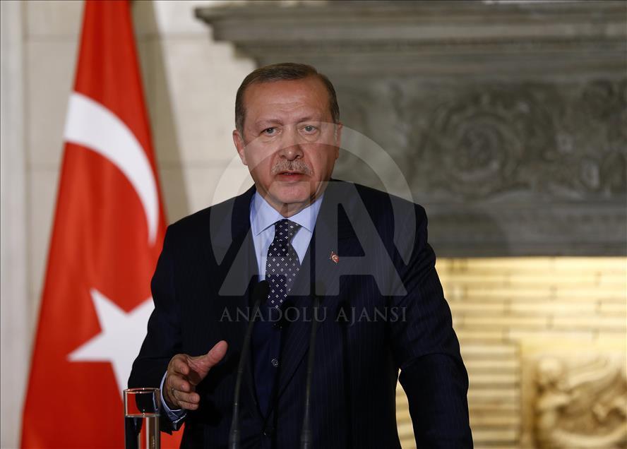 Cumhurbaşkanı Erdoğan Yunanistan'da