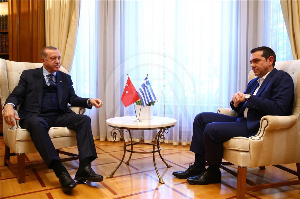 Cumhurbaşkanı Erdoğan Yunanistan'da
