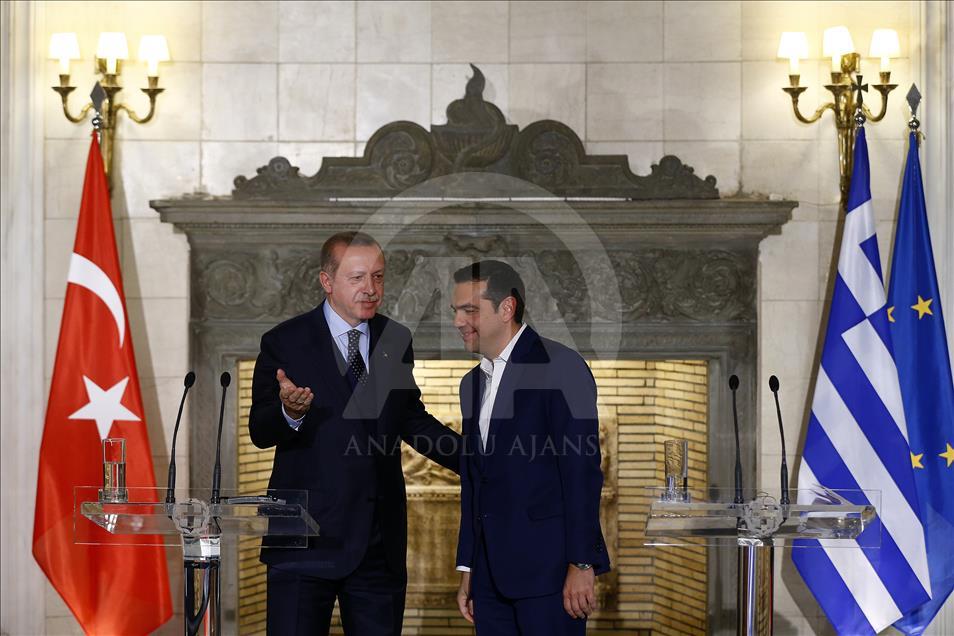 Cumhurbaşkanı Erdoğan Yunanistan'da