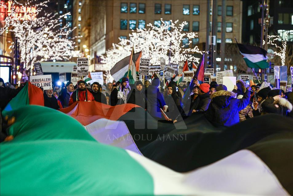 Chicago: Hiljade demonstranata protestiralo zbog Trumpove odluke o Jerusalemu