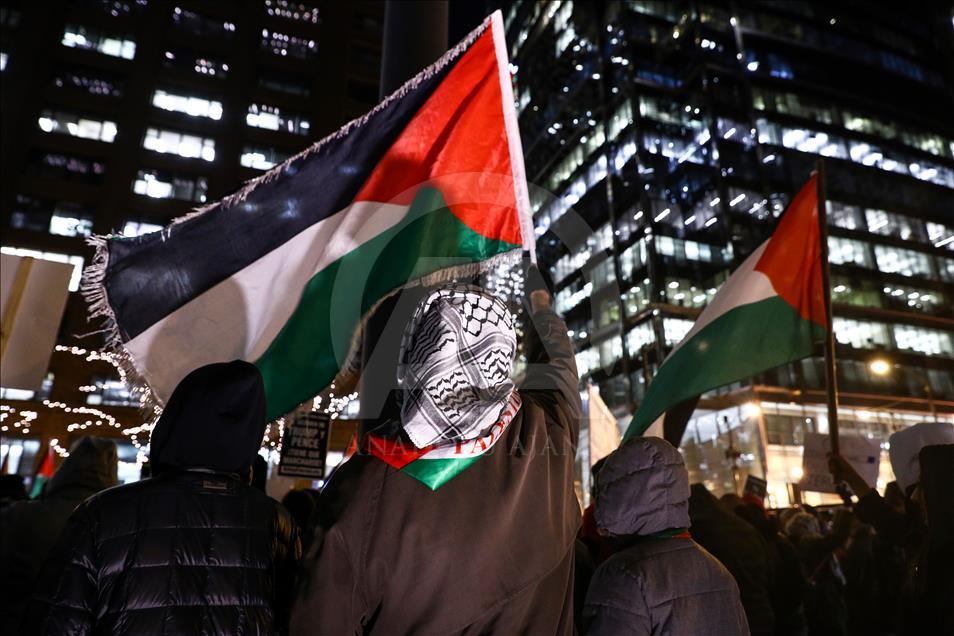 Chicago: Hiljade demonstranata protestiralo zbog Trumpove odluke o Jerusalemu