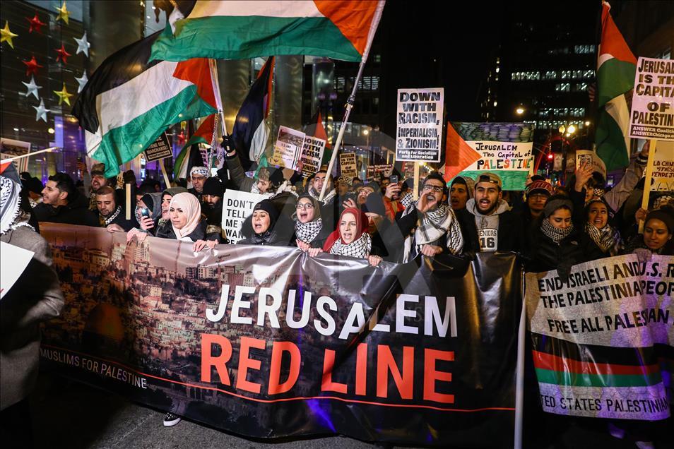 Chicago: Hiljade demonstranata protestiralo zbog Trumpove odluke o Jerusalemu