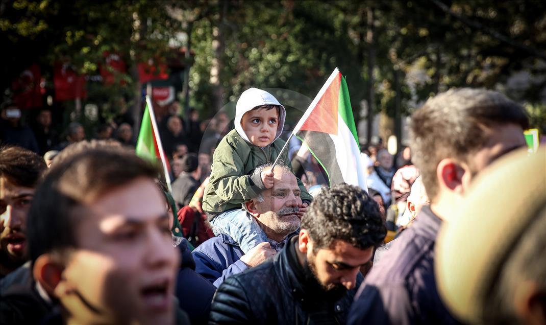 Turkey hit streets to protest US Jerusalem move