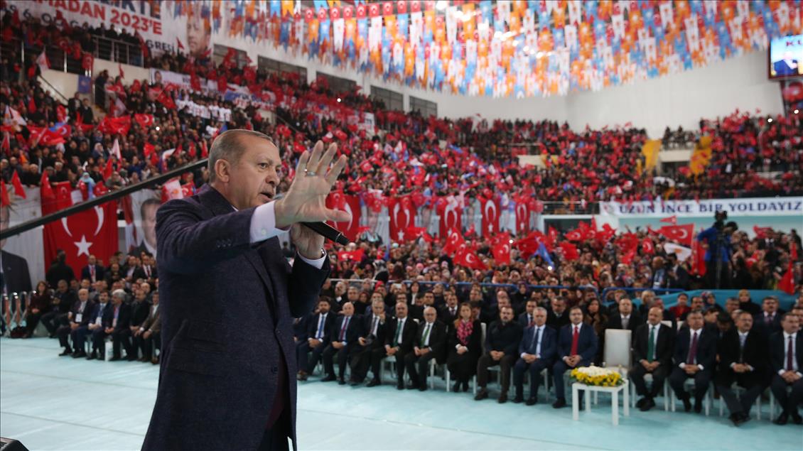 Cumhurbaşkanı ve AK Parti Genel Başkanı Erdoğan