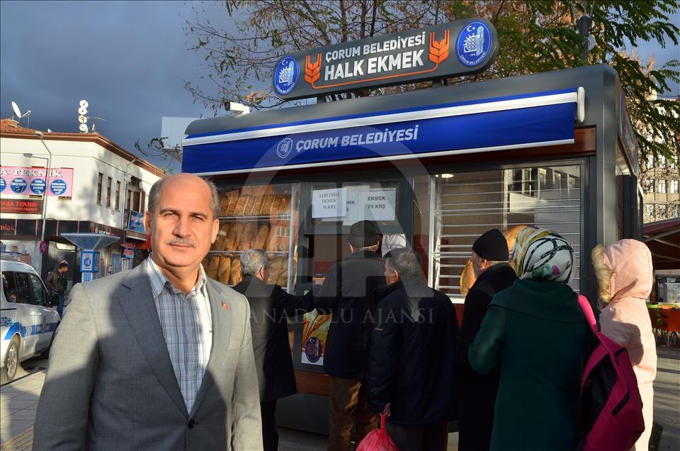 Leblebi tozundan ekmek üretildi