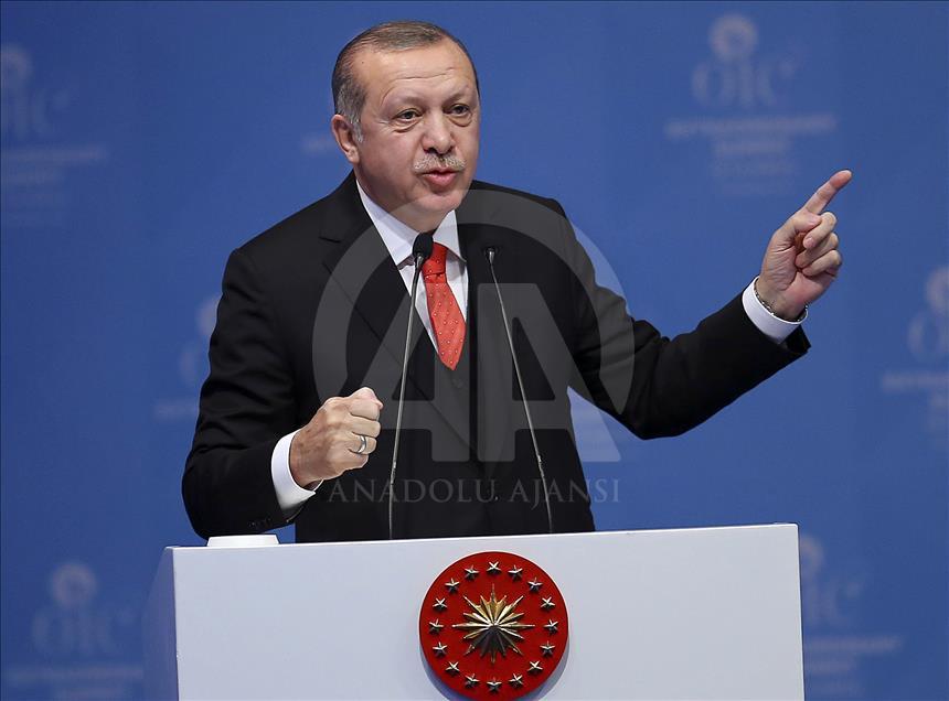 أردوغان: لن تتخلى الدول الإسلامية عن القدس عاصمة لفلسطين