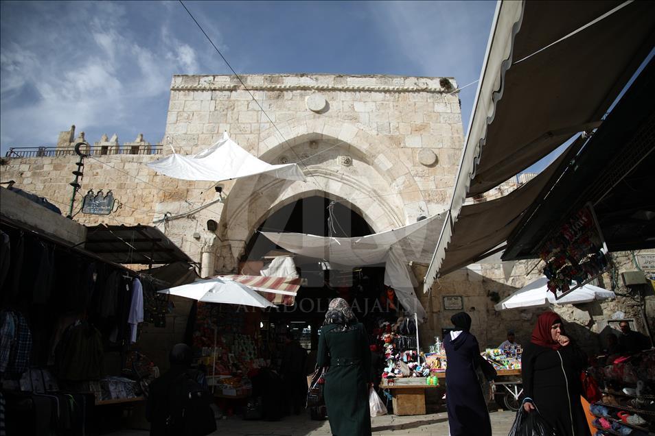 باب العامود... قلب القدس العربية وقِبلة المحتجين على قرار ترامب