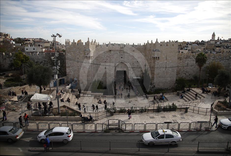 باب العامود... قلب القدس العربية وقِبلة المحتجين على قرار ترامب