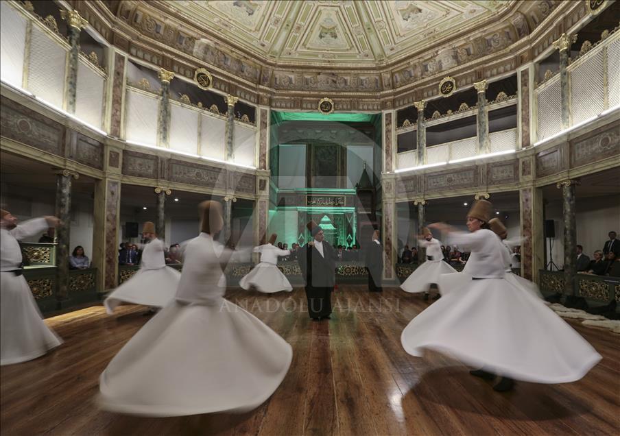 Sufi mystic Rumi commemorated in Istanbul 
