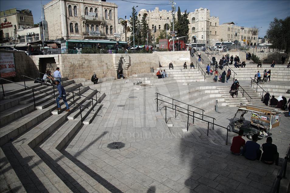 باب العامود... قلب القدس العربية وقِبلة المحتجين على قرار ترامب