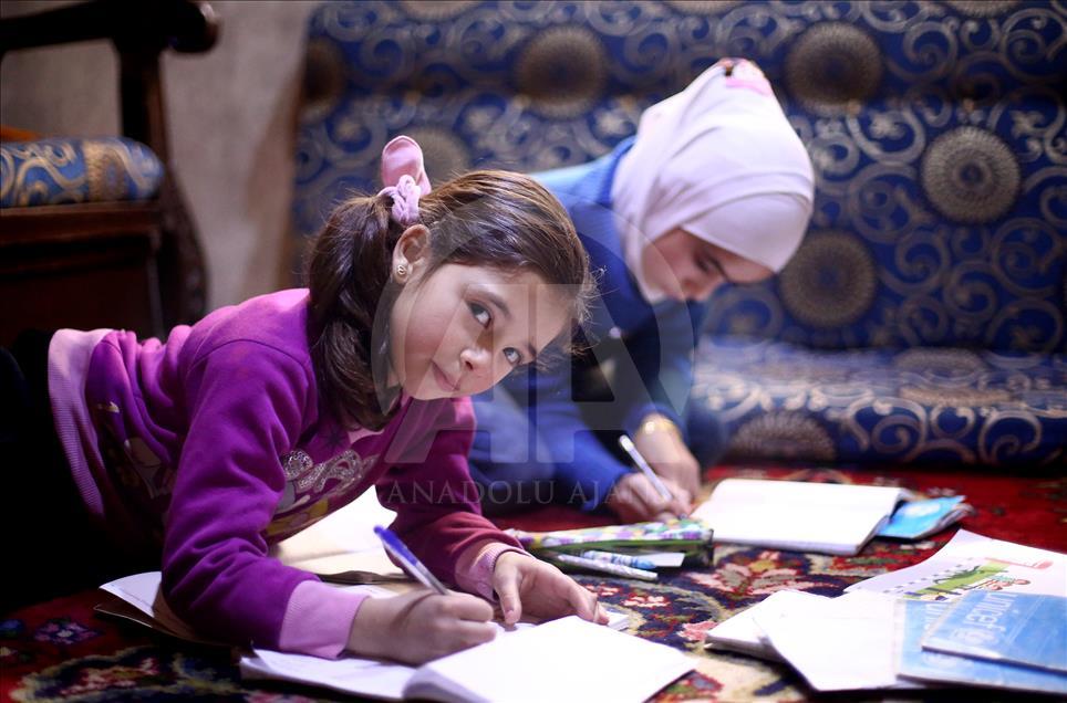 Halep'ten sonra Doğu Guta'nın sesini de çocuklar duyuruyor